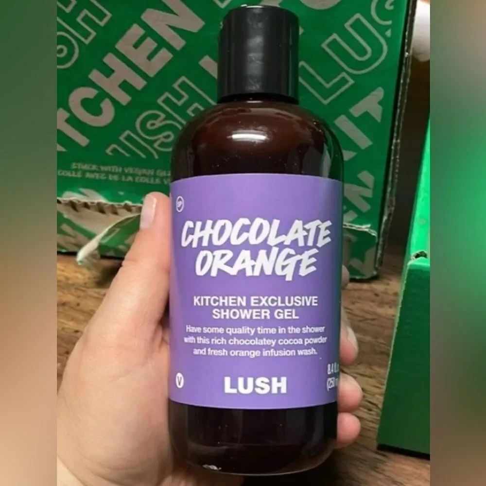 Lush Kitchen Exclusive Shower Gel CHOCOLATE ORANGE 8.4oz